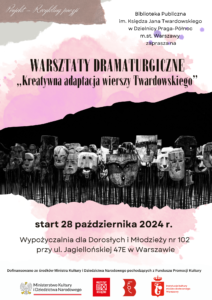 „Kreatywna adaptacja wierszy Twardowskiego ” – warsztaty dramaturgiczne